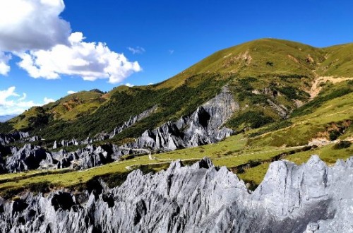 道孚縣八美鎮(zhèn)：變“土”和“石林”為“金山銀山”