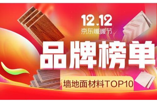 【樂圖美居】深受廣大消費者喜愛！榮登京東墻地面材料類目TOP