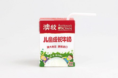 澳牧兒童牛奶富含原生營養(yǎng) 助力孩子健康成長